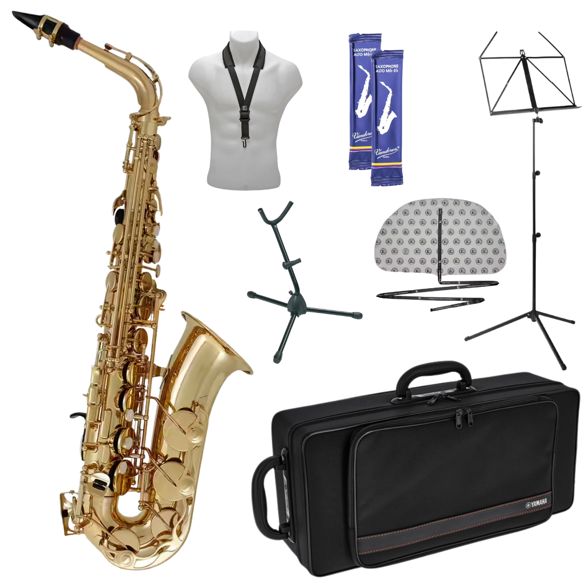 Pack découverte – Saxophone alto – Yamaha YAS-280