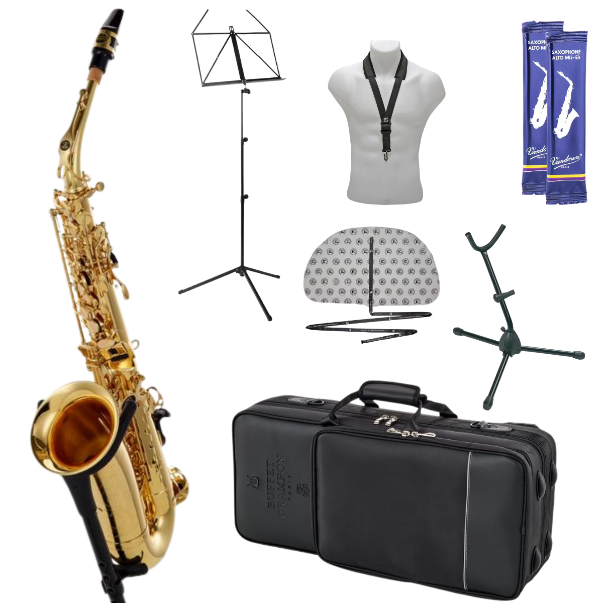 Pack découverte – Saxophone alto – Buffet Crampon Série 100